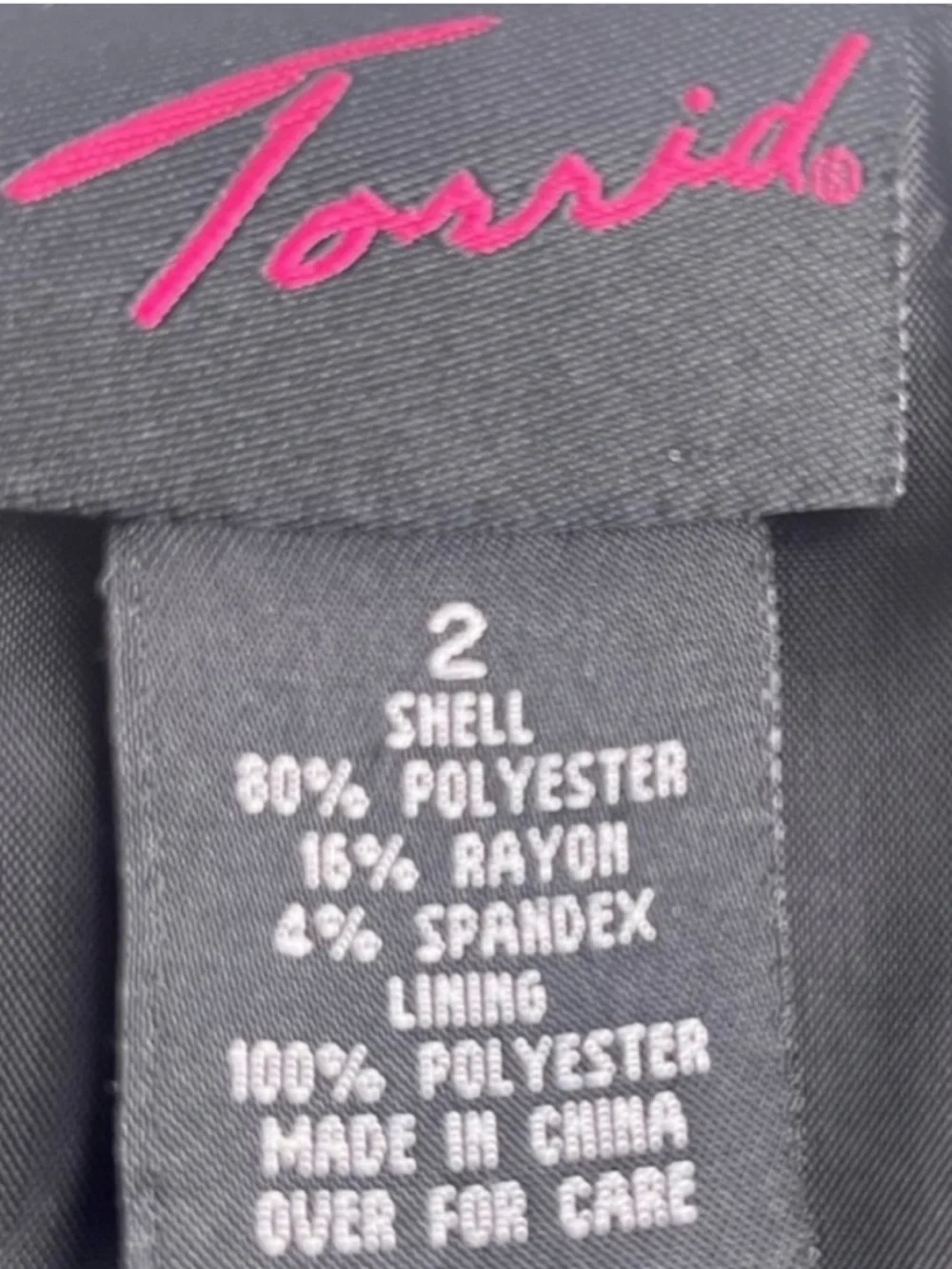 TORRID Black Blazer Jacket